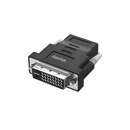 Адаптер HAMA  DVI-D Dual Link мъжко- HDMI женско, Ultra-HD, 4K