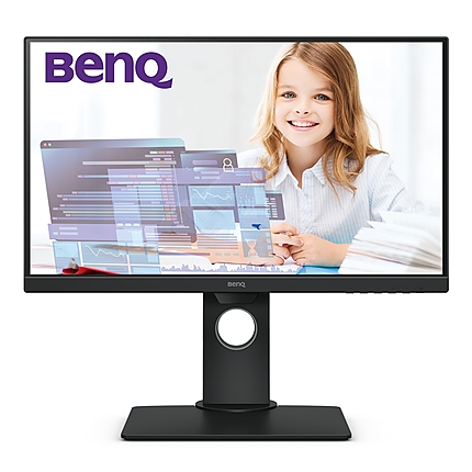 BenQ GW2480T, 23.8'' IPS, 5ms, 1920x1080 FHD, Business Eye Care Monitor, 72% NTSC?, Flicker-free, B.I., LBL, 1000:1, DCR 20M:1, 8 bit, 250cd/m2, VGA, HDMI, DP, Audio Line In, Speakers, Ergonomic Slim Bezel Design, Height Adj. Pivot, Swivel, Tilt, Black