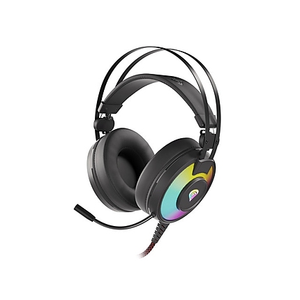 Genesis Headset Neon 600 With Microphone RGB Illumination Black