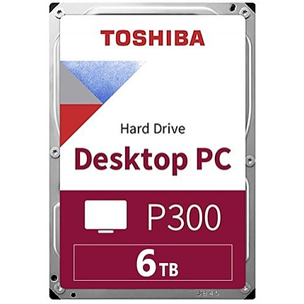 Хард диск TOSHIBA P300, 6TB, 5400rpm, 128MB, SATA 3