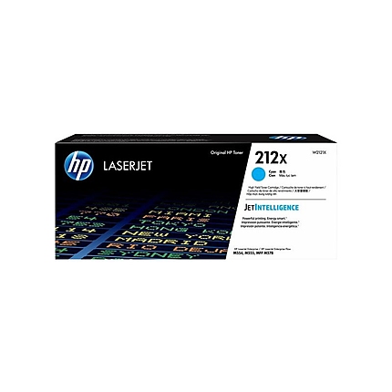 HP 212X High Yield Cyan Original LaserJet Toner Cartridge