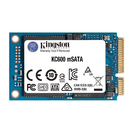 Solid State Drive (SSD) KINGSTON KC600, 256GB, mSATA