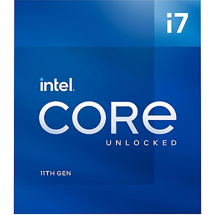 Процесор Intel Rocket Lake Core i7-11700K, 8 Cores, 3.60Ghz (Up to 5.00Ghz), 16MB, 65W, LGA1200, BOX