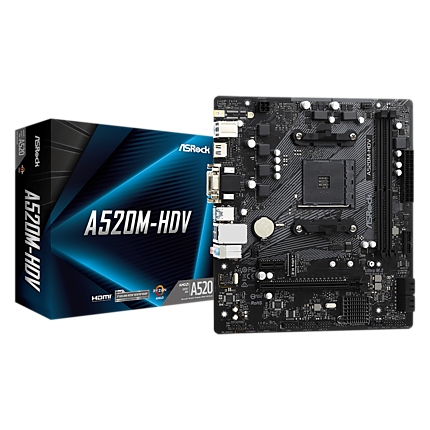 ASROCK A520M-HDV /AM4