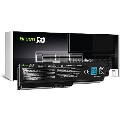 Батерия  за лаптоп GREEN CELL, Toshiba Satellite C650 C650D C660 C660D L650D L655 L750 PA3635U PA3817U, 10.8V, 5200mAh