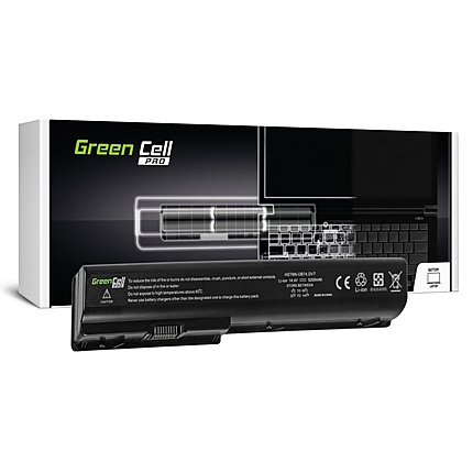 Батерия  за лаптоп GREEN CELL, HP DV7 DV7T DV7Z DV8  HSTNN-IB75 HSTNN-DB75, HP HDX X18 X18T-1000 CTO X18T-1100 CTO X18T-1200 CTO LB75, 14.4V, 5200mAh