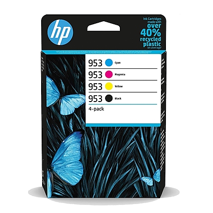 HP 953 CMYK Original Ink Cartridge 4-Pack