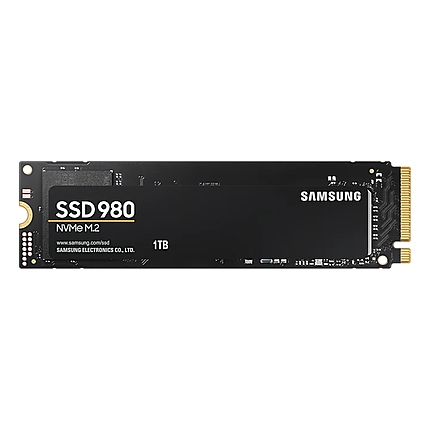 Samsung SSD 980 1TB PCIe 3.0 NVMe 1.4 M.2 V-NAND 3-bit MLC, Pablo Controller, 256-bit Encryption, Read 3500 MB/s Write 3000 MB/s