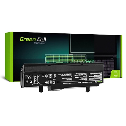 Батерия  за лаптоп Asus Eee-PC 1015 1215 1215N 1215B (black) / 11,1V 4400mAh GREEN CELL