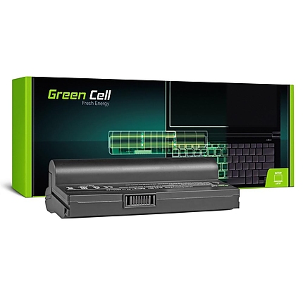 Батерия  за лаптоп Asus Eee-PC 901 904 1000 1000H (black) / 7,4V 8800mAh   GREEN CELL