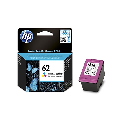 HP 62 Tri-color Original Ink Cartridge