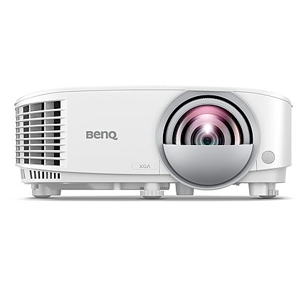 BenQ MX825STH, Short Throw, 81"@1m, XGA 1024X768, 3500 AL, 20000:1, VGA, RCA, S-Video, 2xHDMI, Audio In/Out, Speaker 10W, USB (Type A) x1, LAN (RJ45) x1, 2.6 Kg, IEC62368, Optional interactive kit(PW02/PT12)