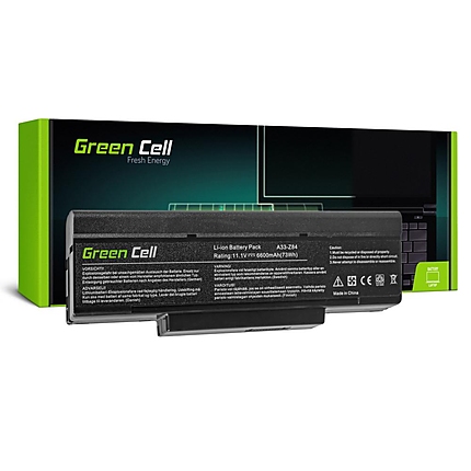 Батерия за лаптоп GREEN CELL Asus A32-Z94  SQU-718 A9 S9 S96 Z62 Z9 Z94 Z96 / 11,1V 6600mAh