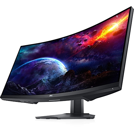 Dell S3422DWG, 34" Curved Gaming AG LED 21:9, VA, 1ms MPRT/2ms GtG, 144Hz, 3000:1, 400 cd/m2, WQHD (3440x1440), AMD FreeSyn, HDR 400, 90% DCI-P3, HDMI, DP, USB 3.2 Hub, ComfortView, Audio Line-out, Height Adjustable, Tilt, Black