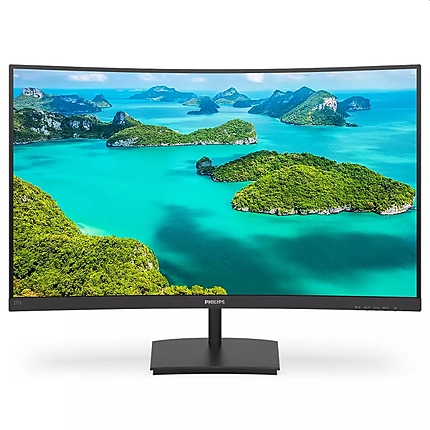 Philips 271E1SCA, 27" Curved 1500R VA WLED, 1920x1080@75Hz, 4ms GTG, 250cd/m2, 3000:1, Mega Infinity DCR, FreeSync/Adaptive Sync, FlickerFree, Low Blue Mode, 3Wx2, Tilt, D-SUB, HDMI