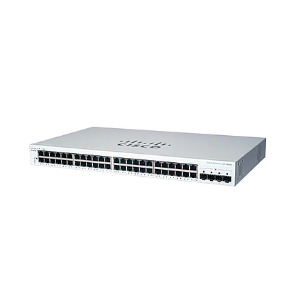 Cisco CBS220 Smart 48-port GE, 4x1G SFP