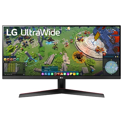 LG 29WP60G-B, 29" UltraWide Full HD, IPS Panel, 1ms MBR, 1000:1, 250 cd/m?, 21:9, 2560 x 1080, HDR 10, sRGB 99%, FreeSync, Reader Mode, 75Hz, USB Type-C, HDMI, DP, Tilt, Headphone Out, Black