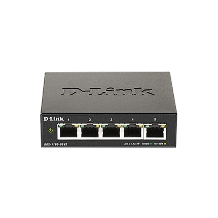 D-Link 5-Port Gigabit Smart Managed Switch