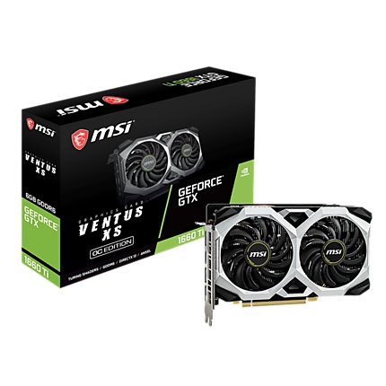 MSI GTX1660TI VENTUS XS 6G OC