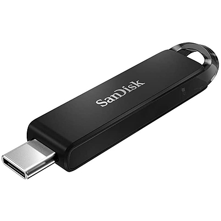 USB памет SanDisk Ultra, USB-C, 32GB, Черен