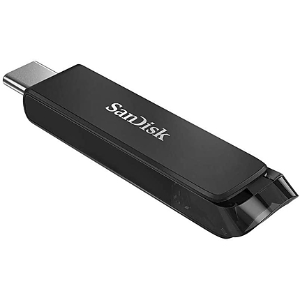 USB памет SanDisk Ultra, USB-C, 128GB, Черен