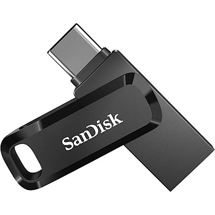 USB памет SanDisk Ultra Dual Drive Go, 32 GB, USB 3.2 1st Gen (USB 3.0), Черен