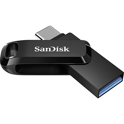 USB памет SanDisk Ultra Dual Drive Go, 256 GB, USB 3.2 1st Gen (USB 3.0), Черен