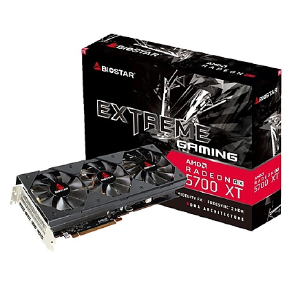 Biostar видеокарта VGA RX5700 XT 8GB DDR6 - VA57T6XM82