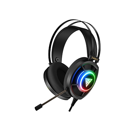 Gamdias геймърски слушалки Gaming Heaphones - HEBE E3 RGB - 50mm