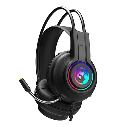 Marvo Геймърски слушалки Gaming Headphones HG8935 - 50mm, USB, RGB - MARVO-HG8935