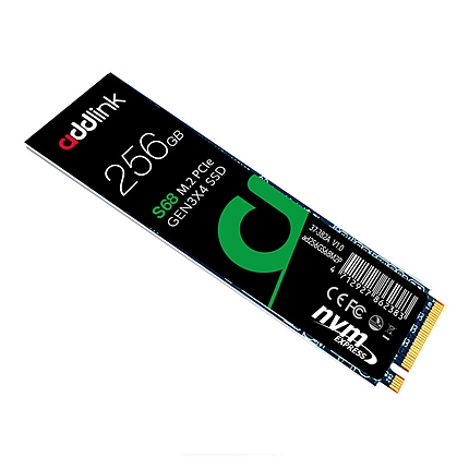 Addlink диск SSD S68 256GB - M.2 2280 PCI Express 3D Nand 2000/1200 MB/s - ad256GBS68M2P