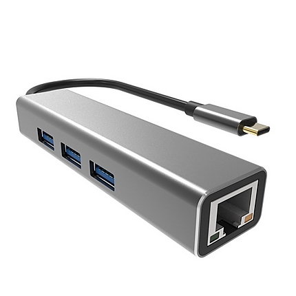 VCom докинг станция Docking USB Type-C to USB3.0 x 3 + LAN - DH311A