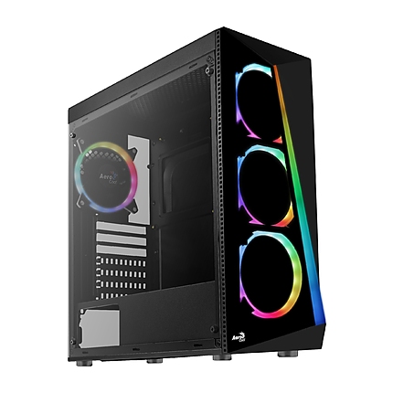 AeroCool кутия за компютър Case ATX - Shard - 4 x 120mm aRGB/Tempered Glass - ACCM-PV14043.11