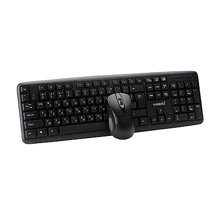 Makki БДС клавиатура и мишка COMBO Keyboard+Mouse USB BG - MAKKI-KM-003