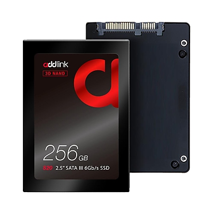 Addlink диск SSD S20 256GB - SATA3 3D Nand 510/400 MB/s - ad256GBS20S3S