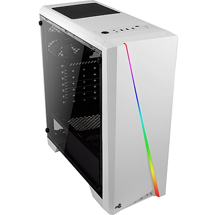 AeroCool кутия Case ATX - Cylon WG White - RGB, Tempered glass - ACCM-PV10013.21