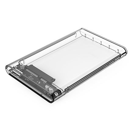 Orico прозрачна външна кутия за диск Storage - Case - 2.5 inch USB 3.0 transparent - 2139U3-CR