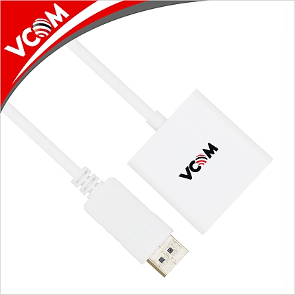 VCom адаптер Adapter DisplayPort M to HDMI F - CG601-0.15m