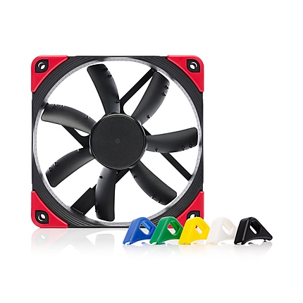 Noctua вентилатор Fan 120mm NF-S12A PWM Chromax.black.swap