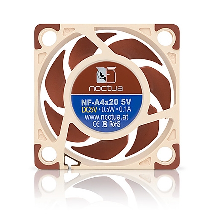 Noctua Вентилатор Fan 40x40x20mm 5V 5000rpm - NF-A4x20-5V