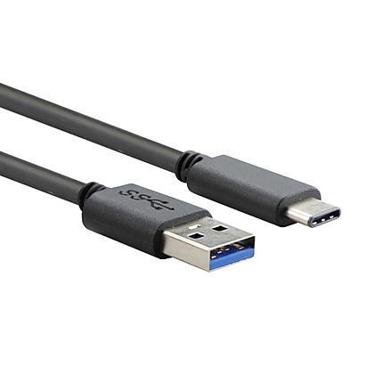 VCom Кабел USB 3.1 Micro type C / USB 3.1 AM Black - CU401-1m