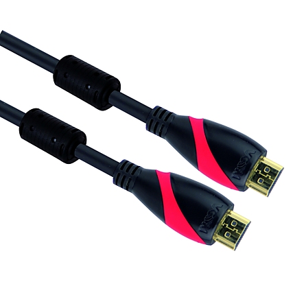 VCom Кабел HDMI M / M Ultra HD 4k2k Gold +2 Ferrite v1.4 ethernet 3D - CG525D-15m