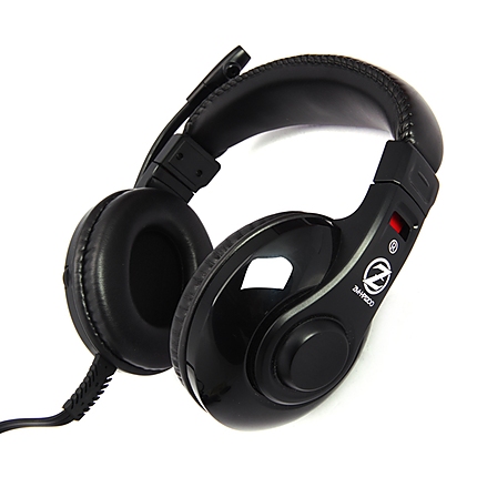 Zalman Геймърски слушалки Headphones with mic Gaming ZM-HPS200