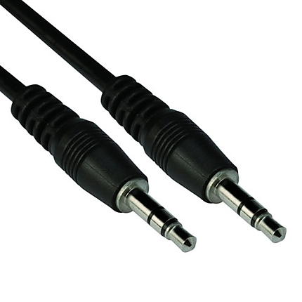 VCom Аудио Кабел 3.5mm Stereo M / M - CV201-5m