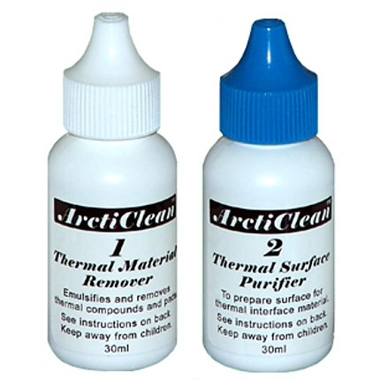 Arctic Silver ArctiClean - Thermal Surface Kit 2 x 30ml