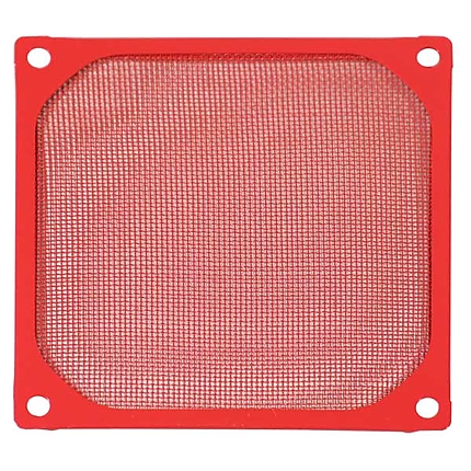 Evercool Филтър Fan Filter Metal Red - 92mm