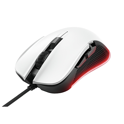 TRUST GXT 922 Ybar RGB Gaming Mouse White