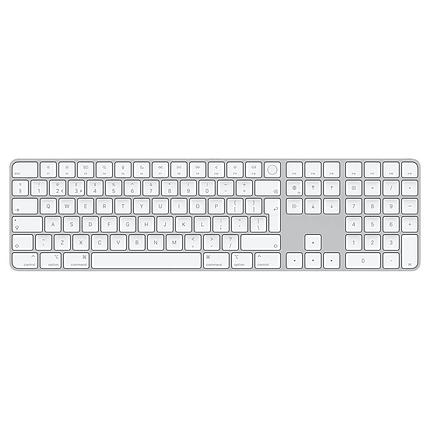 Apple Magic Keyboard (2021) with Touch ID and Numeric Keypad for Macs with Apple silicon - Bulgarian