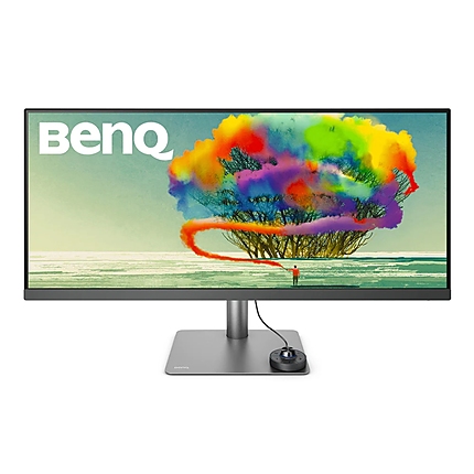 BenQ PD3420Q 34"W IPS LED 5ms 3440x1440 2K QHD, Design Mon, WQHD, AQCOL.,100% sRGB/98% P3,HDR400, B.I.,LBL,KVM, ICCsync, CAD/CAM, DualView, Contr.1000:1, 350 cd/m2, 2xHDMI,DP,USB-C(PD65W, DP Alt Mode),USB-C/USB 3.0x2, Sp.2x2.5W, HAdj., Swivel,Tilt, Gray