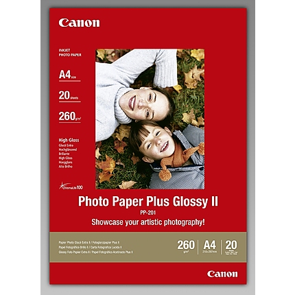 Canon Plus Glossy II PP-201, A4, 20 sheets